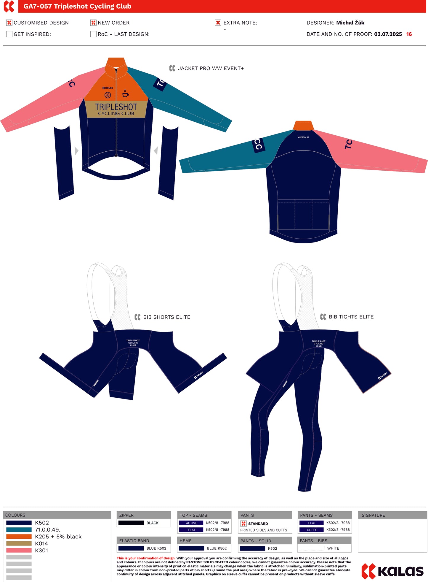 Bib tights ELITE 36 | ROUBAIX | WOMEN Tripleshot