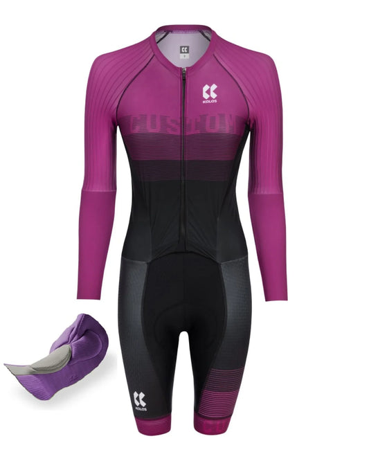 Skinsuit L/S PRO 29 | SHIRO | WOMEN redkilo